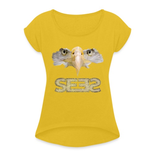 The seer. - Women's Roll Cuff T-Shirt