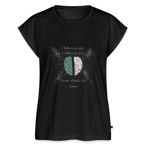 People brains - Women's Premium Roll Up Sleeve T-Shirt