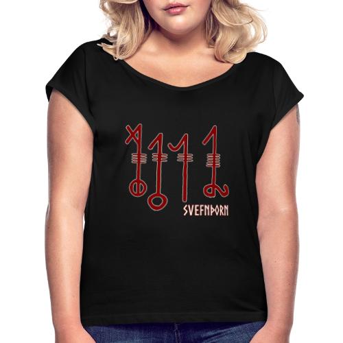 Svefnthorn (Version 1) - Women's Roll Cuff T-Shirt