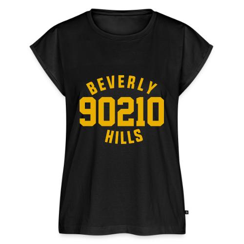 Beverly Hills 90210- Original Retro Shirt - Women's Premium Roll Up Sleeve T-Shirt