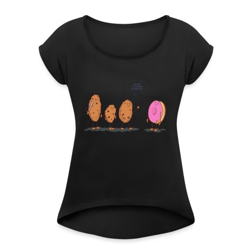 cookies - Women's Roll Cuff T-Shirt