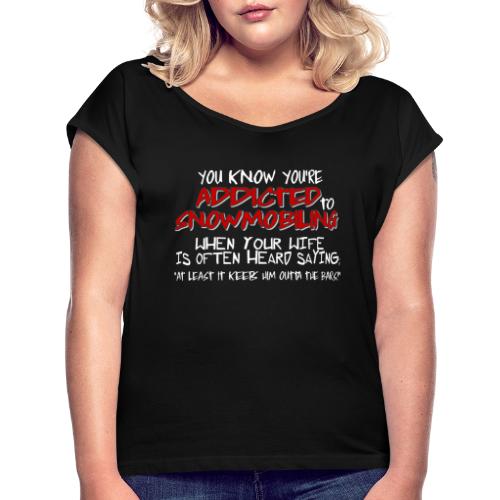 YKYATS - Wife/Bars - Women's Roll Cuff T-Shirt