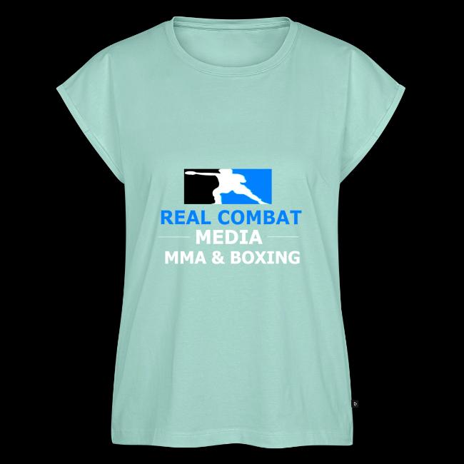 RCM MMA & BOXING Light Blue White Text