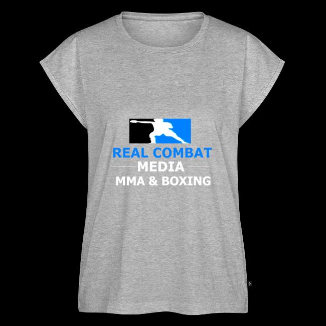 RCM MMA & BOXING Light Blue White Text