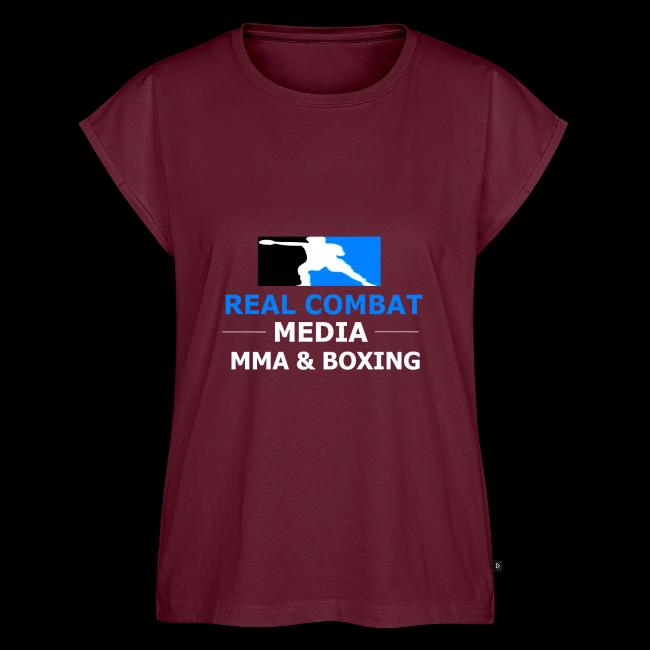 RCM MMA & BOXING Light Blue White Text