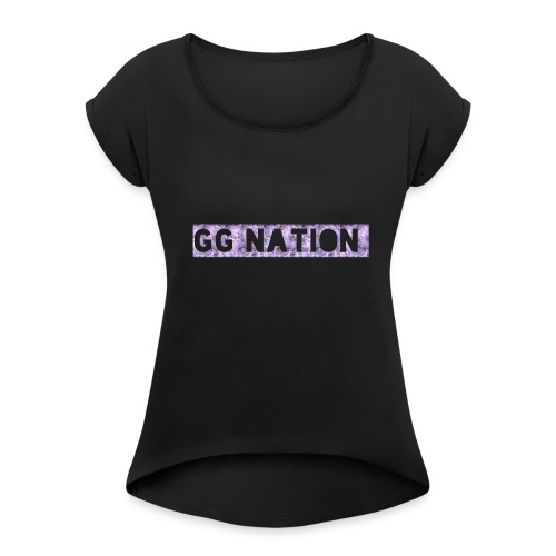 GG NATION MERCH - Women's Roll Cuff T-Shirt