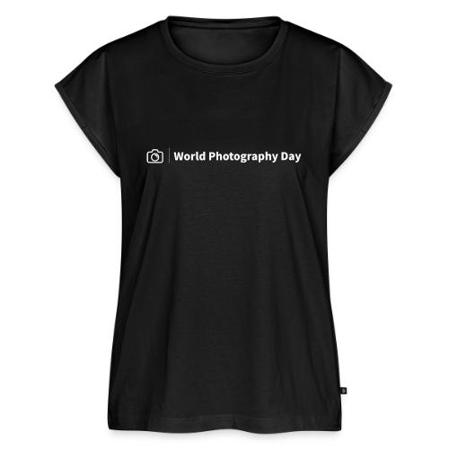 World Photography Day - Women's Premium Roll Up Sleeve T-Shirt