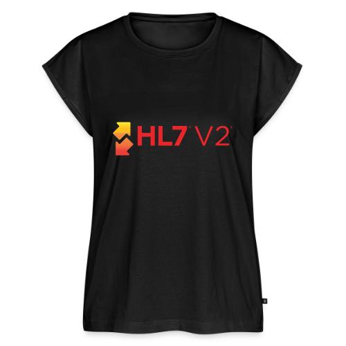 HL7 Version 2 Logo - Women's Premium Roll Up Sleeve T-Shirt