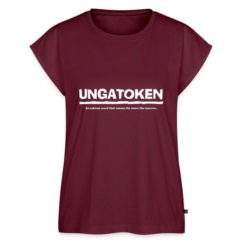 Ungatoken - Women's Premium Roll Up Sleeve T-Shirt