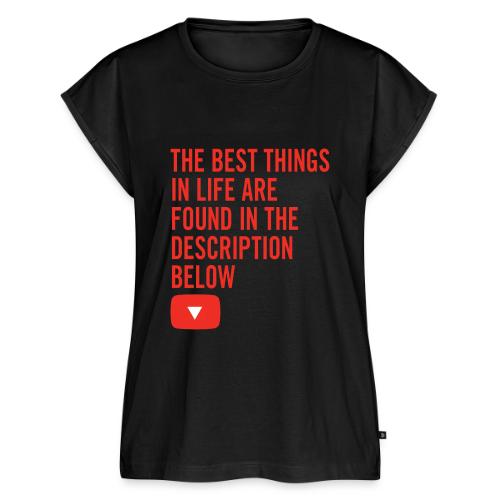 Small YouTuber - Women's Premium Roll Up Sleeve T-Shirt