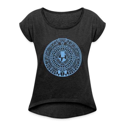 SpyFu Mayan - Women's Roll Cuff T-Shirt