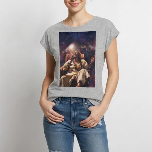 The King Who Laughs - Women's Premium Roll Up Sleeve T-Shirt