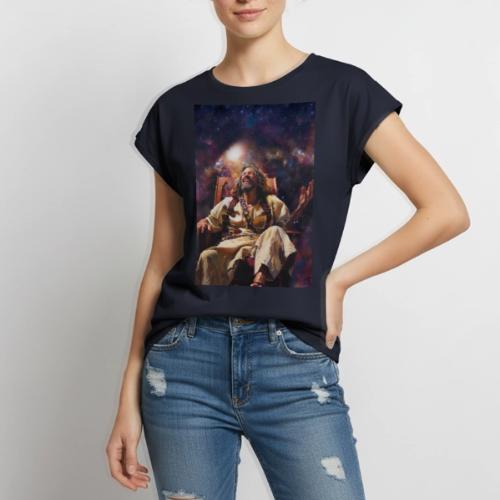 The King Who Laughs - Women's Premium Roll Up Sleeve T-Shirt