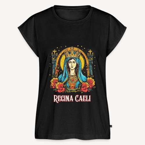 REGINA CAELI - Women's Premium Roll Up Sleeve T-Shirt