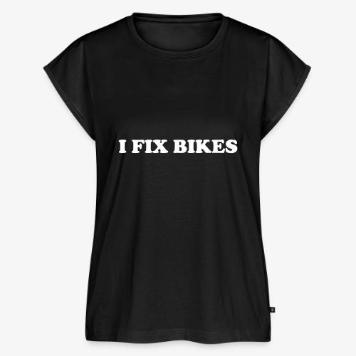 i fix bikes - Women's Premium Roll Up Sleeve T-Shirt