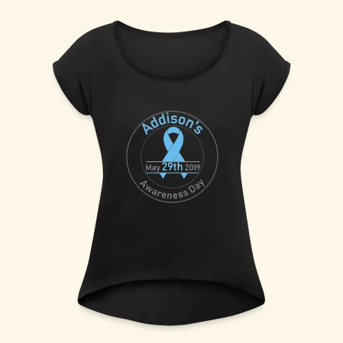 A62BFDF8-CB04-4765-9285-4 - Women's Roll Cuff T-Shirt