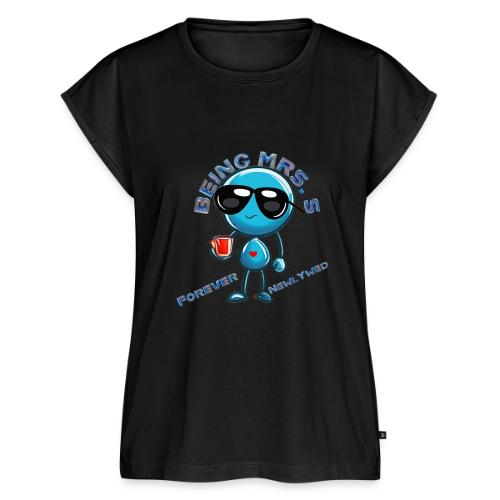 Being Mrs S Forever Newlywed - Women's Premium Roll Up Sleeve T-Shirt