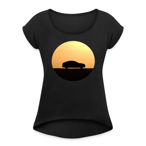 sunrise Model 3 - Women's Roll Cuff T-Shirt