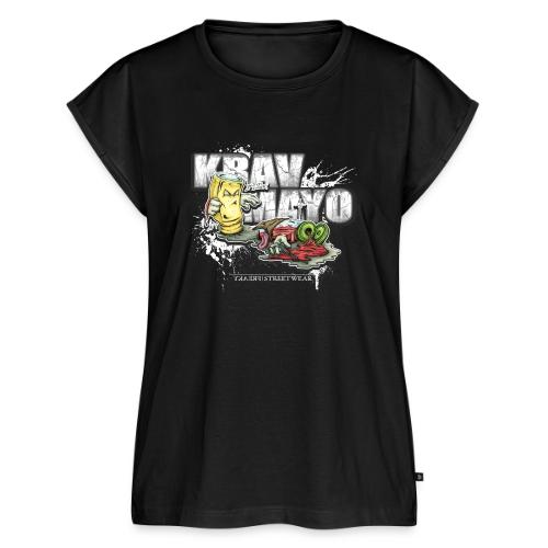 Krav Mayo - Women's Premium Roll Up Sleeve T-Shirt