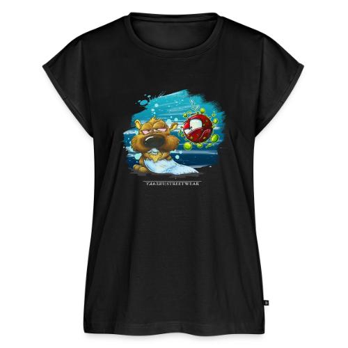 the tragic of life - Women's Premium Roll Up Sleeve T-Shirt