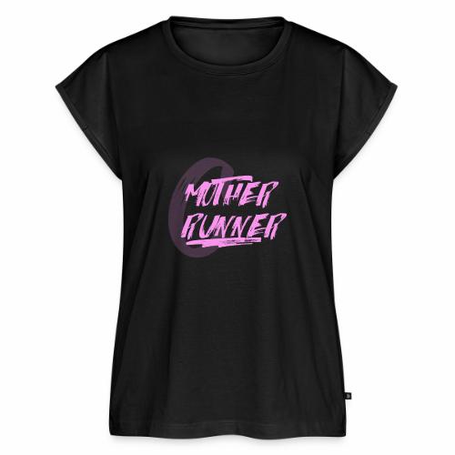 MotherRunner - Women's Premium Roll Up Sleeve T-Shirt