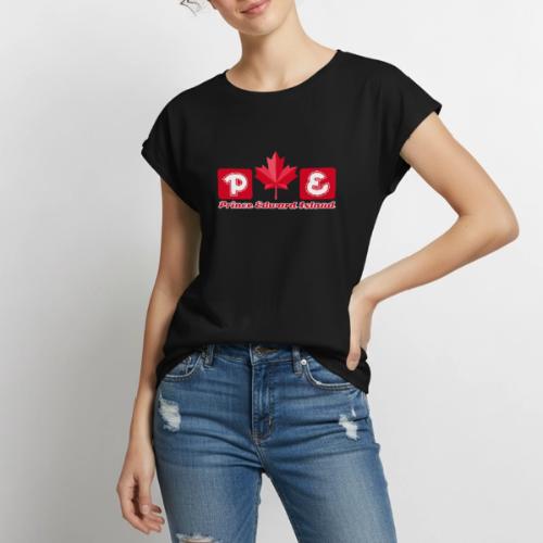 Prince Edward Island, province of Canada - Women's Premium Roll Up Sleeve T-Shirt