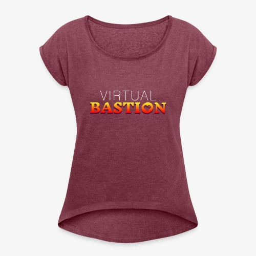 Virtual Bastion - Women's Roll Cuff T-Shirt