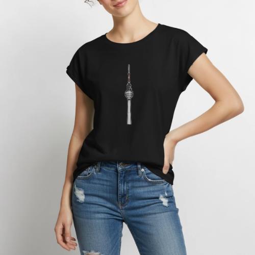 TV-Tower Berlin - Women's Premium Roll Up Sleeve T-Shirt