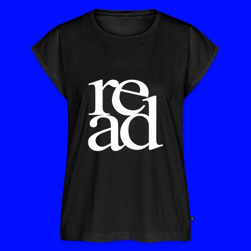 Read Bookworm Teachers T-Shirts - Women's Premium Roll Up Sleeve T-Shirt
