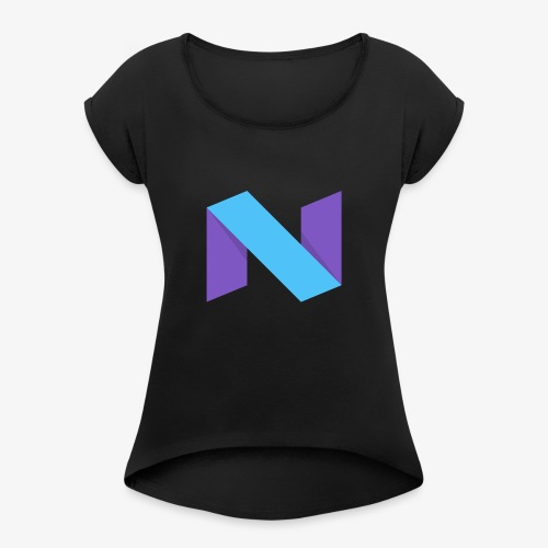 NexxusClan Classic Logo - Women's Roll Cuff T-Shirt