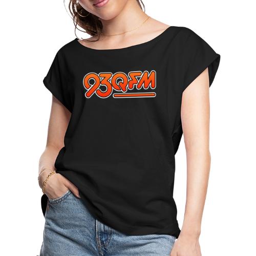 93 WQFM - Women's Roll Cuff T-Shirt