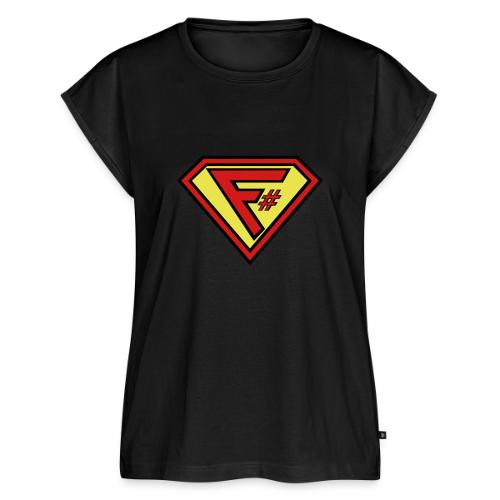 F# Hero Woman - Women's Premium Roll Up Sleeve T-Shirt