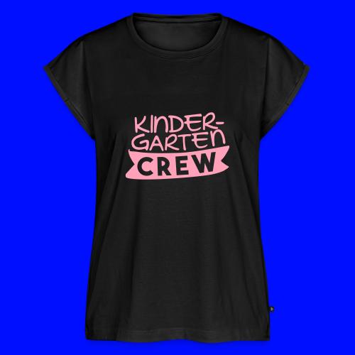 Grade Level Crew Teacher T-Shirts - Women's Premium Roll Up Sleeve T-Shirt