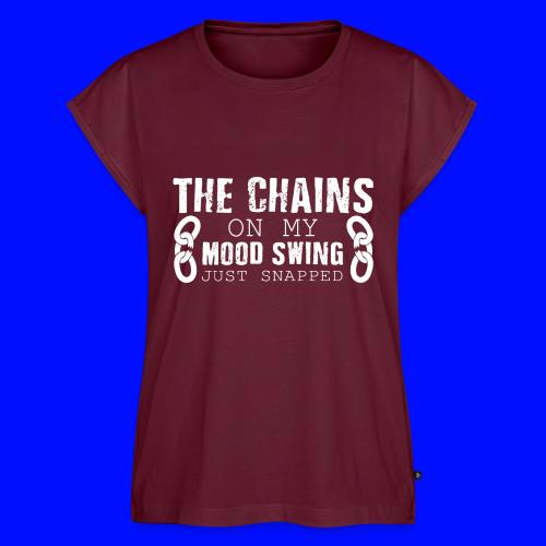 Mood Swings - Women's Premium Roll Up Sleeve T-Shirt