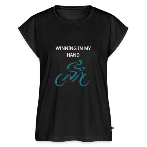 Cute Sports Design Biking - Women's Premium Roll Up Sleeve T-Shirt