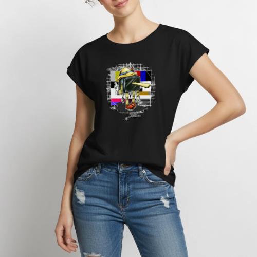 Piglotzio extended - Women's Premium Roll Up Sleeve T-Shirt