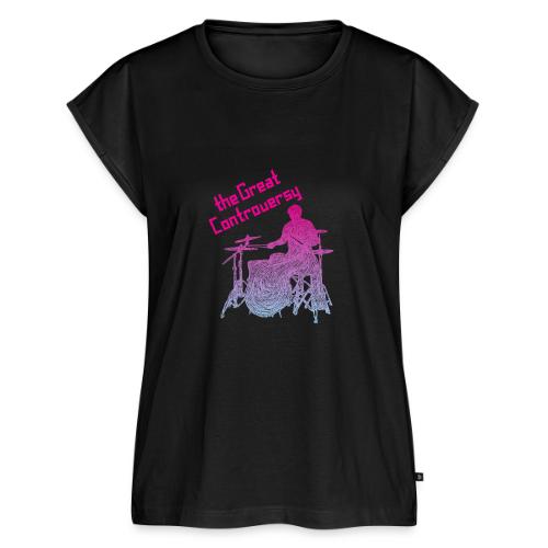 The Great Controversy PB - Women's Premium Roll Up Sleeve T-Shirt