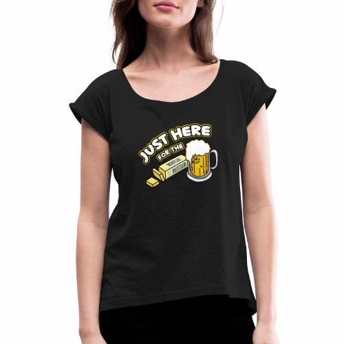 BBeer 1 - Women's Roll Cuff T-Shirt