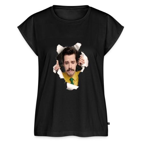 Mr. Matheson Chest Burster - Women's Premium Roll Up Sleeve T-Shirt