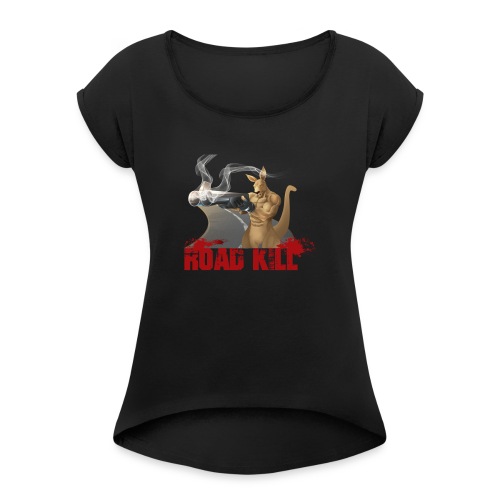 4000x4000 - Women's Roll Cuff T-Shirt