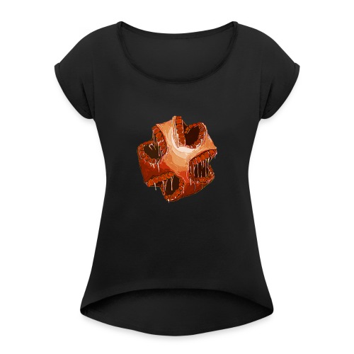 Hunger. - Women's Roll Cuff T-Shirt