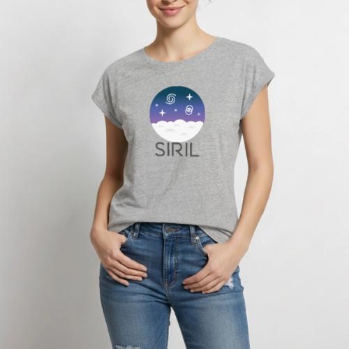 Siril logo 2021 - Women's Premium Roll Up Sleeve T-Shirt