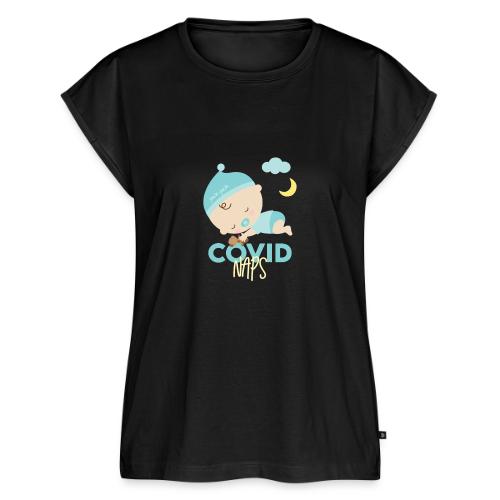 COVID naps Jack-Jack - Women's Premium Roll Up Sleeve T-Shirt