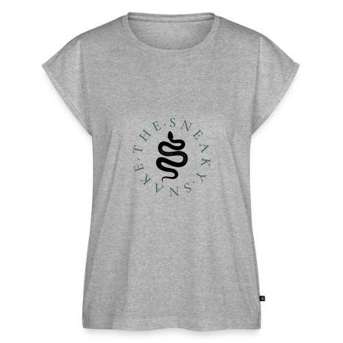 The Sneaky Snake Etsy Shop Logo - Women's Premium Roll Up Sleeve T-Shirt