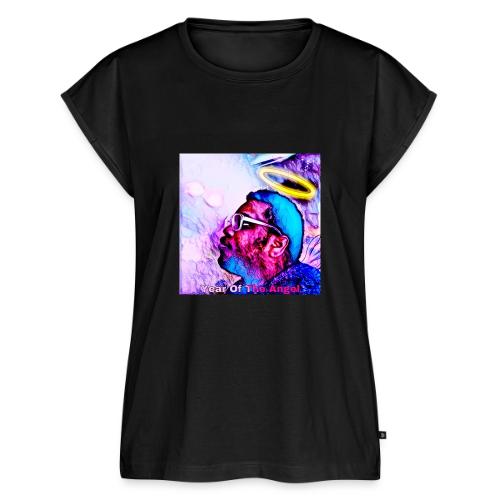 Year Of The Angel - Women's Premium Roll Up Sleeve T-Shirt