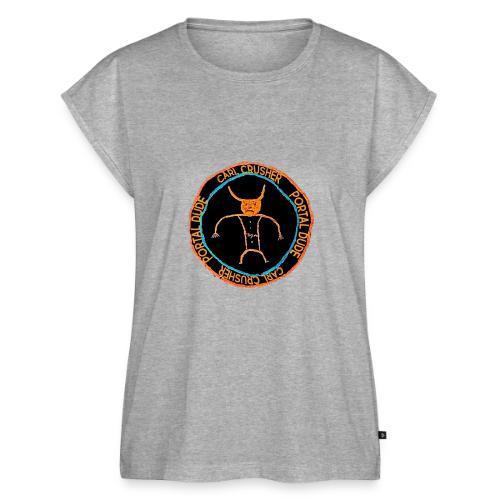 Portal Dude - Women's Premium Roll Up Sleeve T-Shirt
