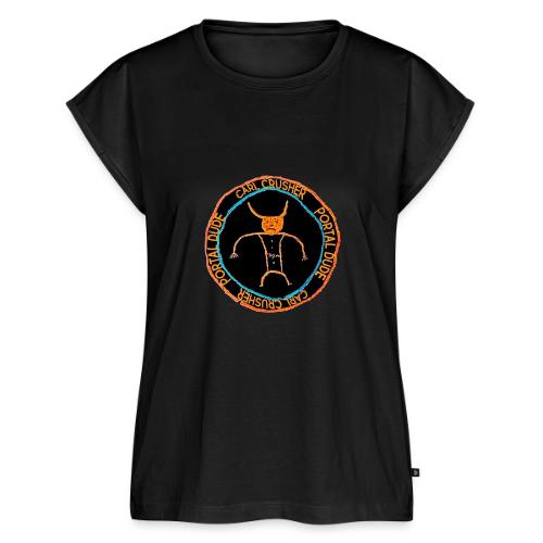 Portal Dude - Women's Premium Roll Up Sleeve T-Shirt