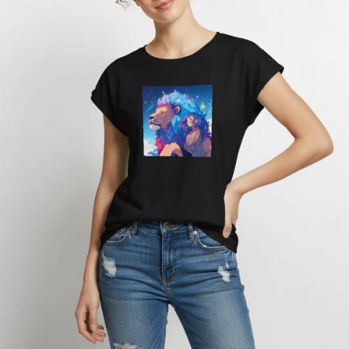 Comfort of Destiny - Women's Premium Roll Up Sleeve T-Shirt