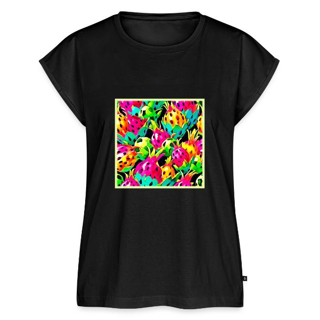 Dragon Fruit Vivid Pattern