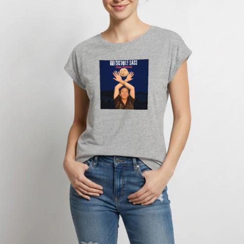 Irresistible Sass - Women's Premium Roll Up Sleeve T-Shirt